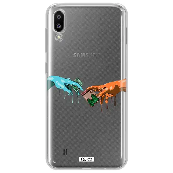 Pass The Weed Samsung M10 Clear TPU Case