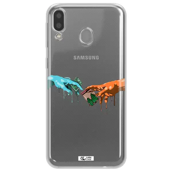 Pass The Weed Samsung M20 Clear TPU Case