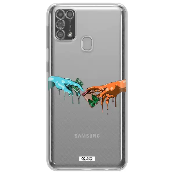 Pass The Weed Samsung M31 Clear TPU Case