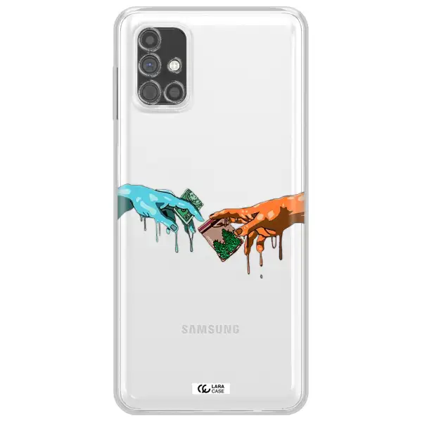 Pass The Weed Samsung M51 Clear TPU Case