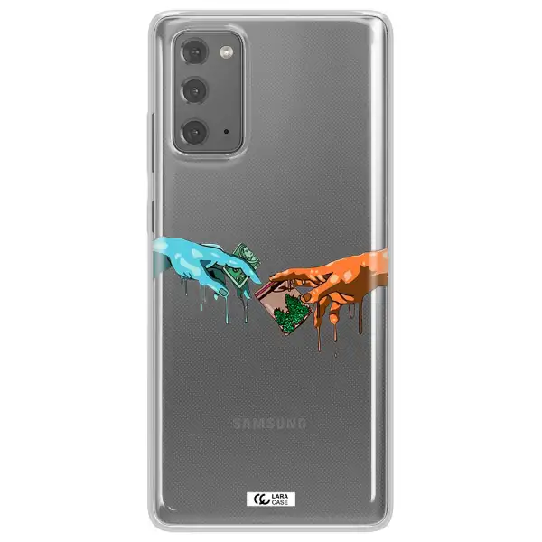Pass The Weed Samsung Note 20 Clear TPU Case