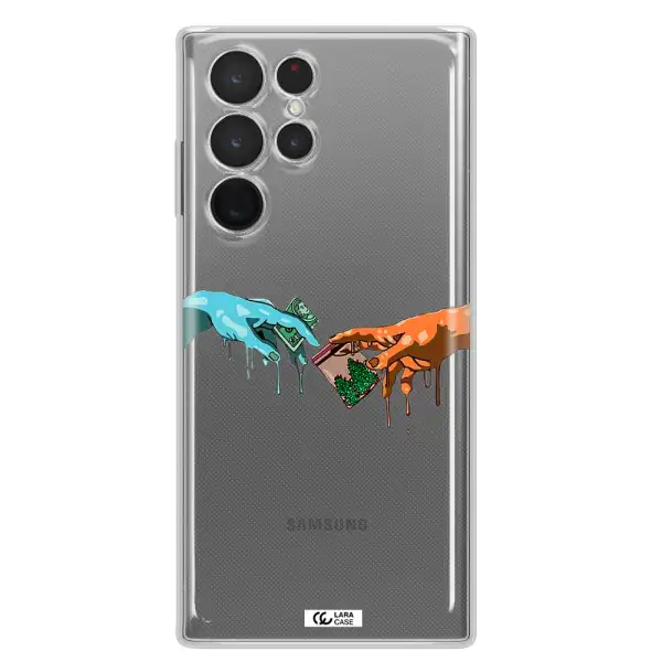 Pass The Weed Samsung S 22 Ultra Clear TPU Case