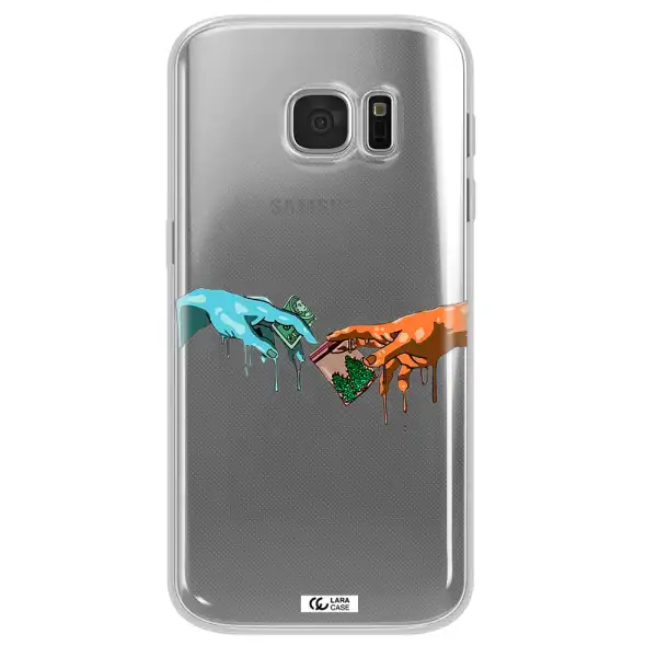 Pass The Weed Samsung S 7 Clear TPU Case