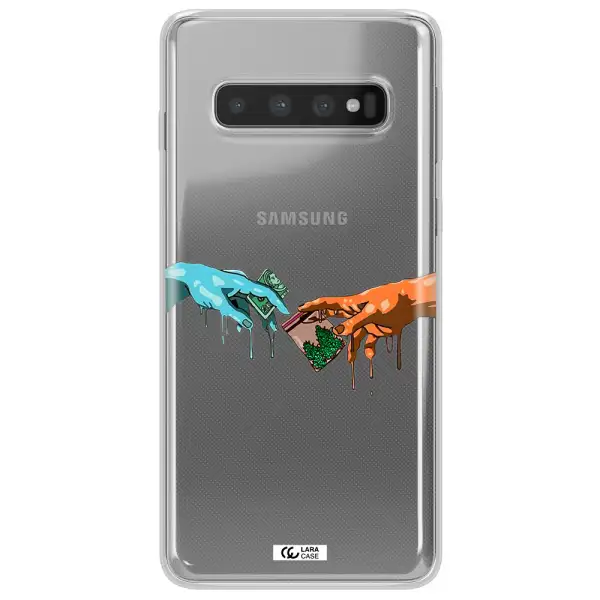 Pass The Weed Samsung S10 Clear TPU Case