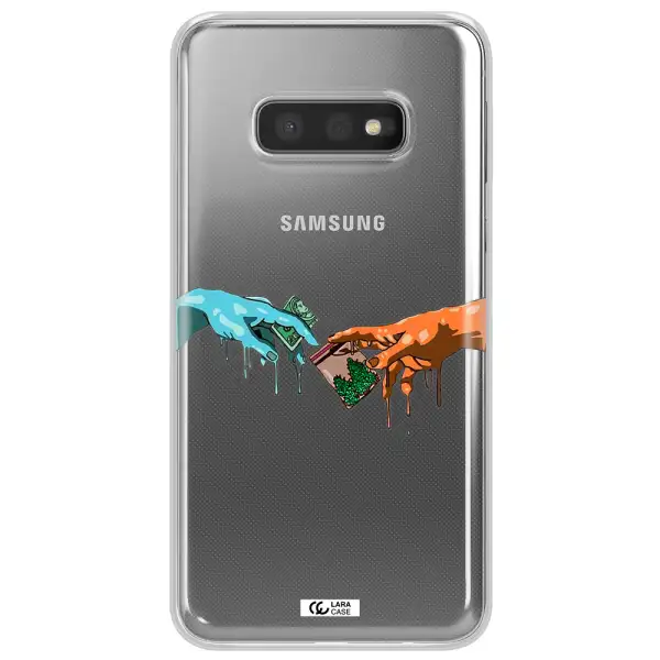 Pass The Weed Samsung S10e Clear TPU Case
