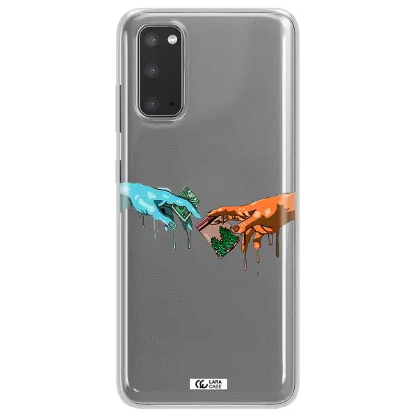 Pass The Weed Samsung S20 Clear TPU Case