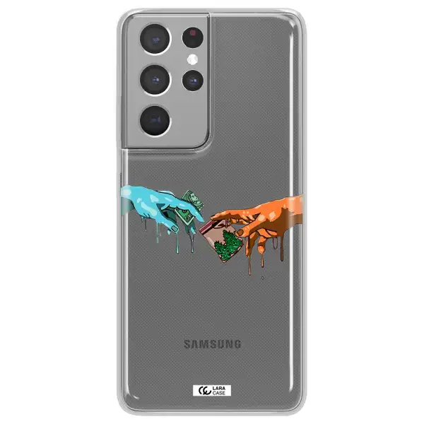 Pass The Weed Samsung S21 Ultra Clear TPU Case