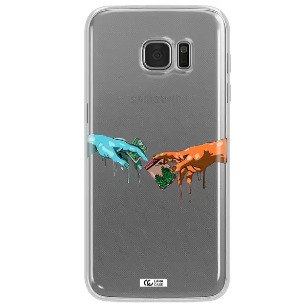 Pass The Weed Samsung S7 Edge Clear TPU Case