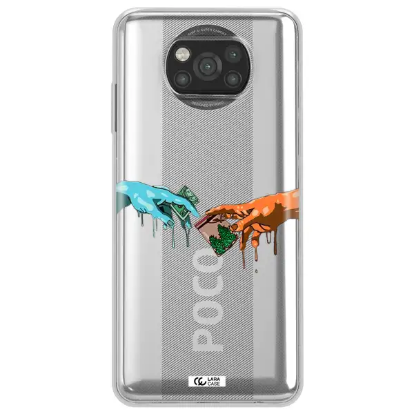 Pass The Weed Xiaomi Poco X3 Clear TPU Case