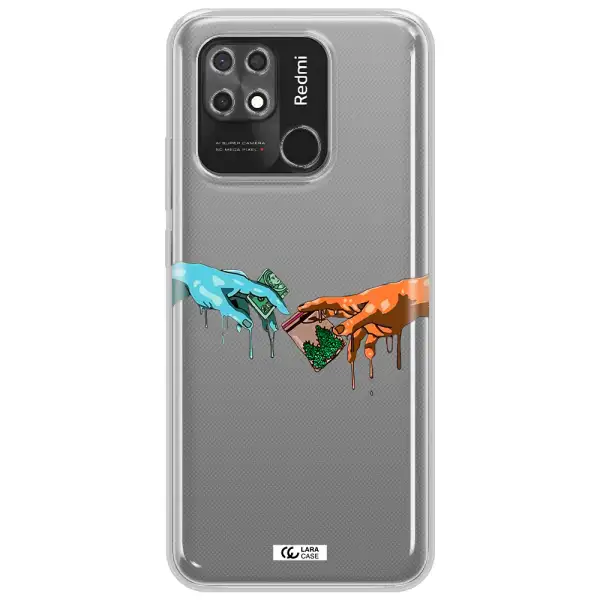 Pass The Weed Xiaomi Redmi 10C Clear TPU Case
