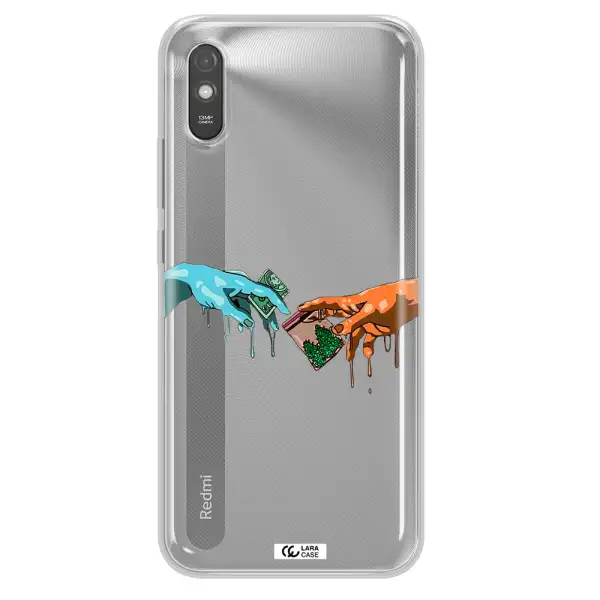 Pass The Weed Xiaomi Redmi 9A Clear TPU Case