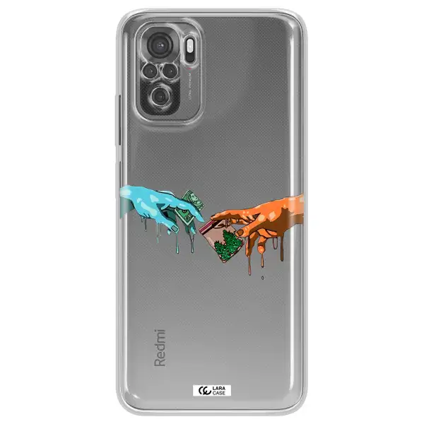 Pass The Weed Xiaomi Redmi Note 10S Clear Tpu Case