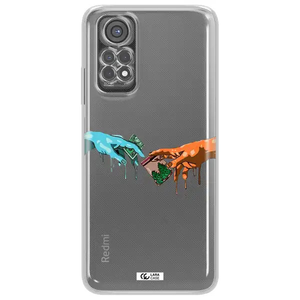 Pass The Weed Xiaomi Redmi Note 11S Clear Tpu Case