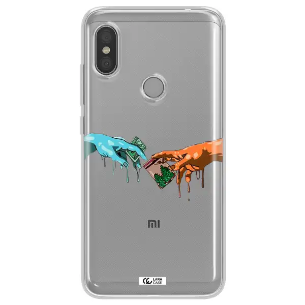 Pass The Weed Xiaomi Redmi Note 6 Pro Clear TPU Case