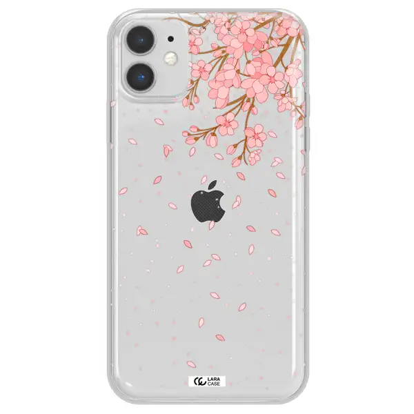 Sakura Fall Apple iPhone 11 Clear TPU Case