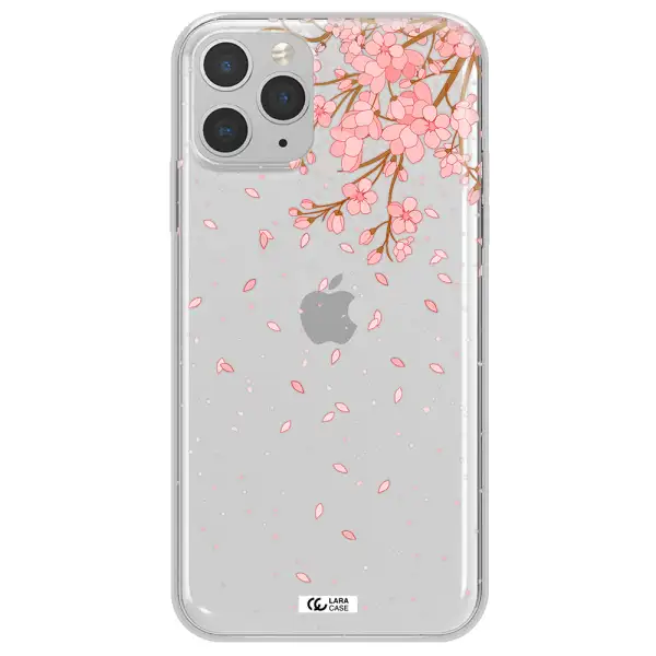 Sakura Fall Apple iPhone 11 pro max Clear TPU Case