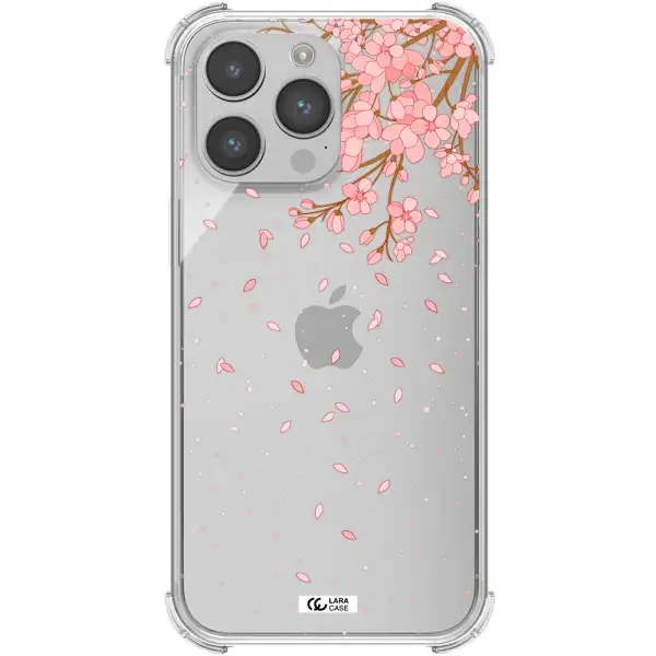 Sakura Fall Apple iPhone 14 pro Clear PC Case