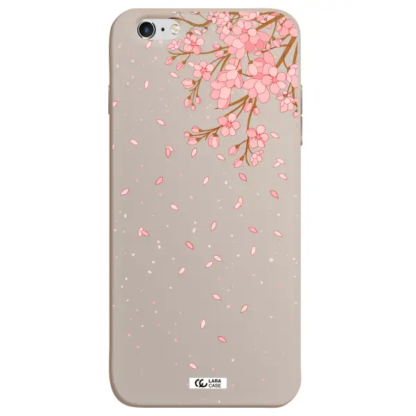 Sakura Fall Apple iPhone 6 s plus Silicone Stone Case