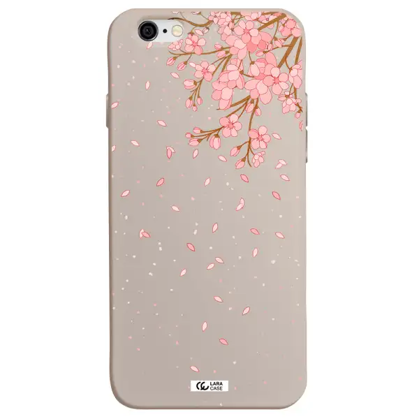 Sakura Fall Apple iPhone 6 Silicone Stone Case