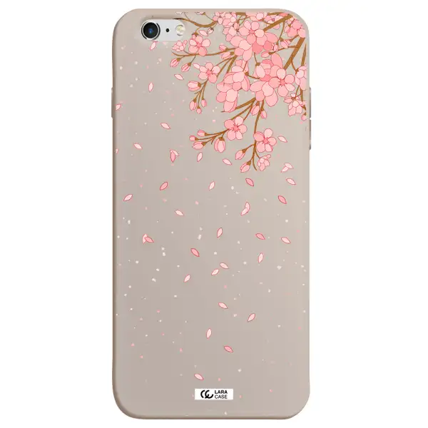 Sakura Fall Apple iPhone 6S Silicone Stone Case