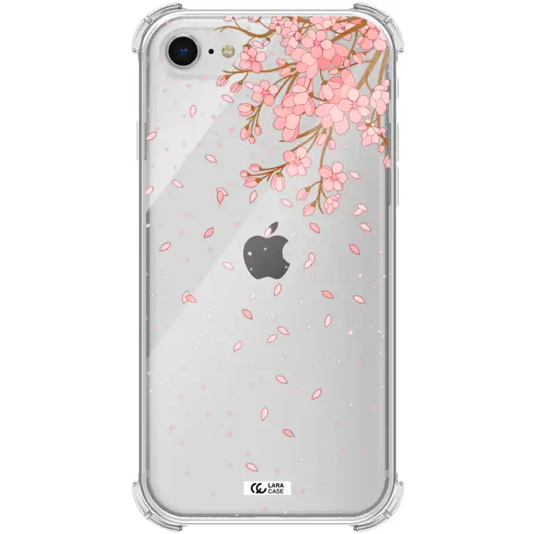 Sakura Fall Apple iPhone se 2020 Clear PC Case