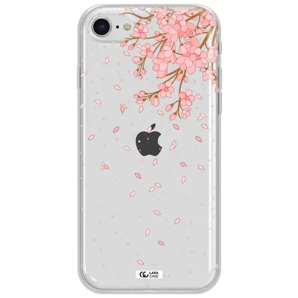 Sakura Fall Apple Iphone Se 2020 Clear Tpu Case