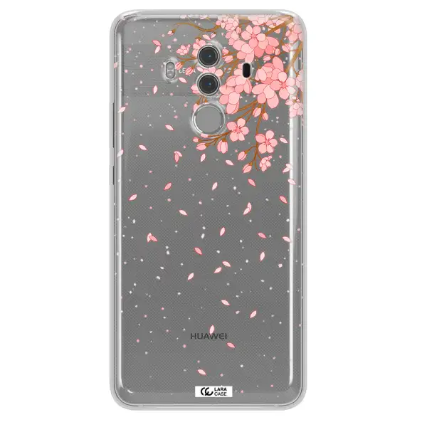 Sakura Fall Huawei Mate 10 Pro Clear TPU Case