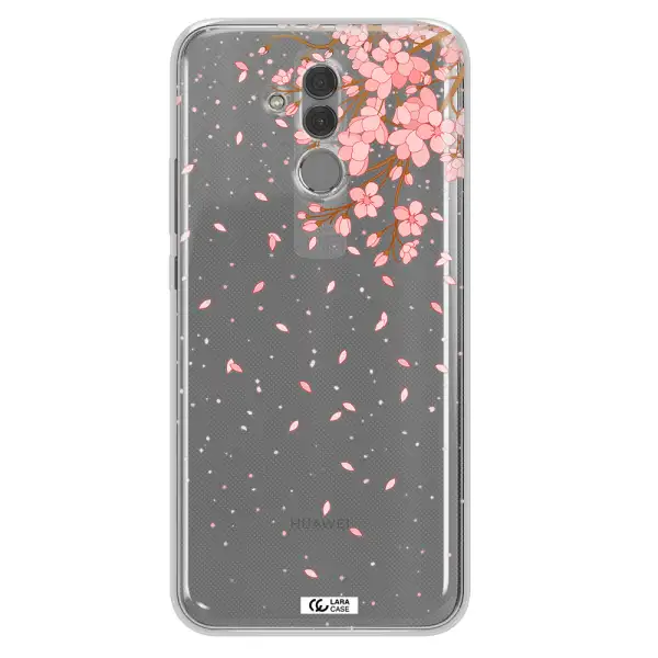 Sakura Fall Huawei Mate 20 Lite Clear TPU Case