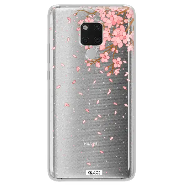 Sakura Fall Huawei Mate 20X Clear TPU Case