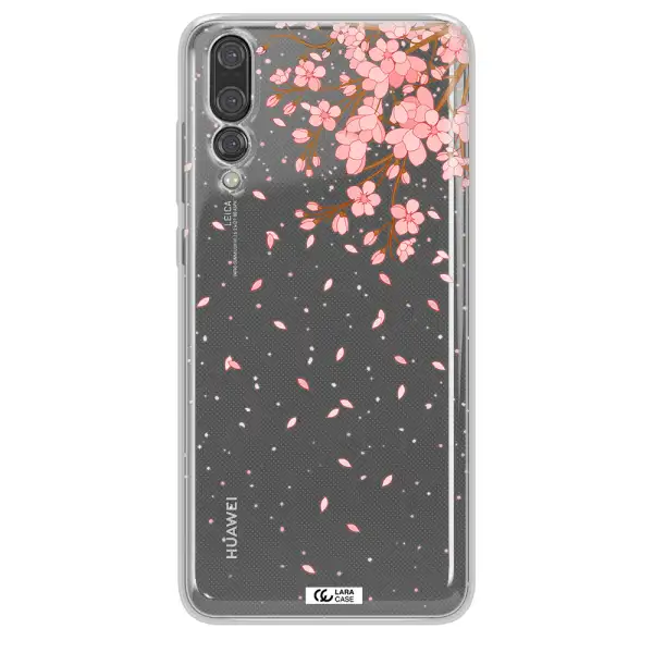 Sakura Fall Huawei P20 Pro Clear TPU Case
