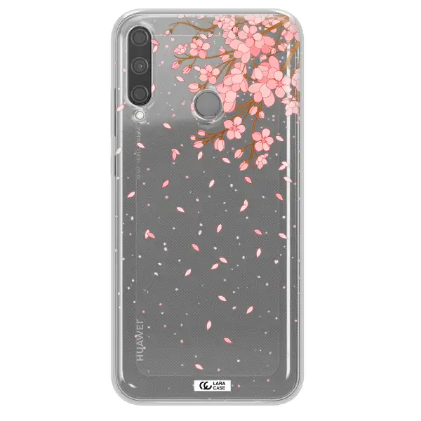 Sakura Fall Huawei P40 Lite E Clear TPU Case