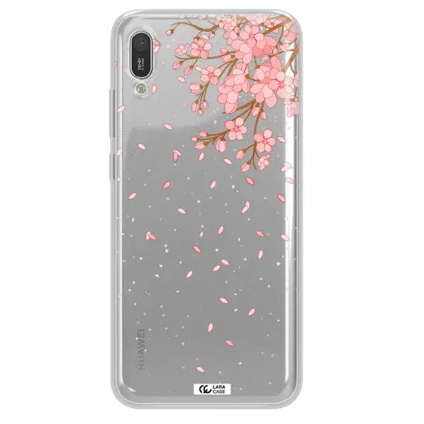Sakura Fall Huawei Y6 Pro 2019 Clear TPU Case