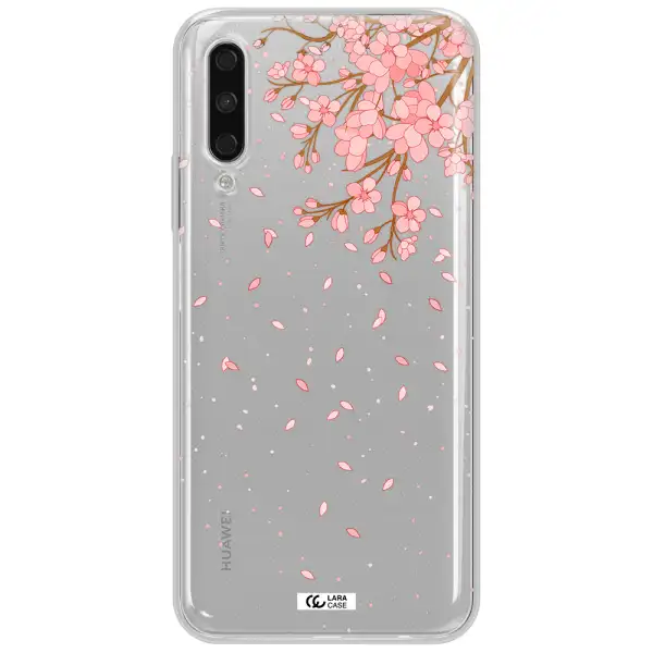 Sakura Fall Huawei Y9S Clear Tpu Case
