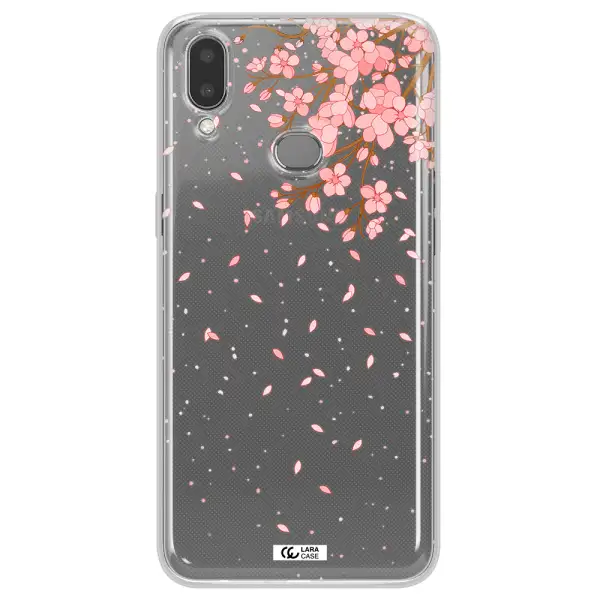 Sakura Fall Samsung A10S Clear TPU Case