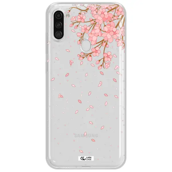 Sakura Fall Samsung A11 Clear TPU Case