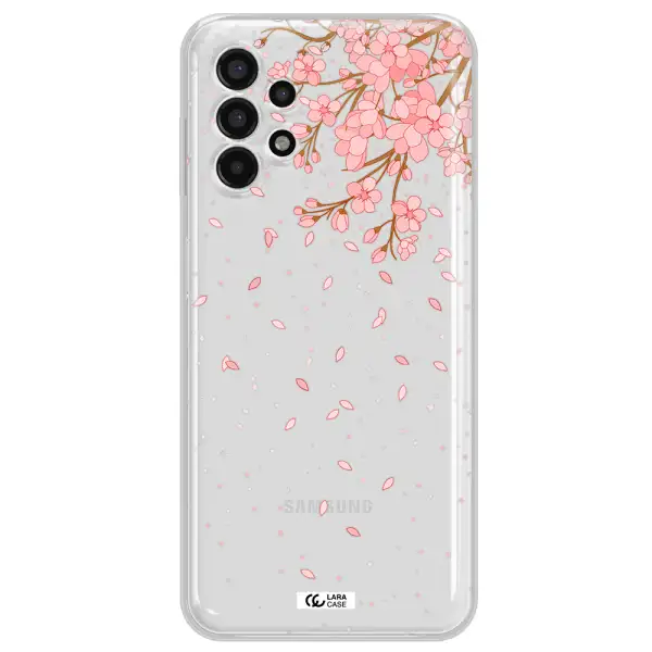 Sakura Fall Samsung A13 4g Clear TPU Case