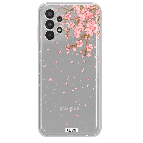 Sakura Fall Samsung A13 Clear TPU Case