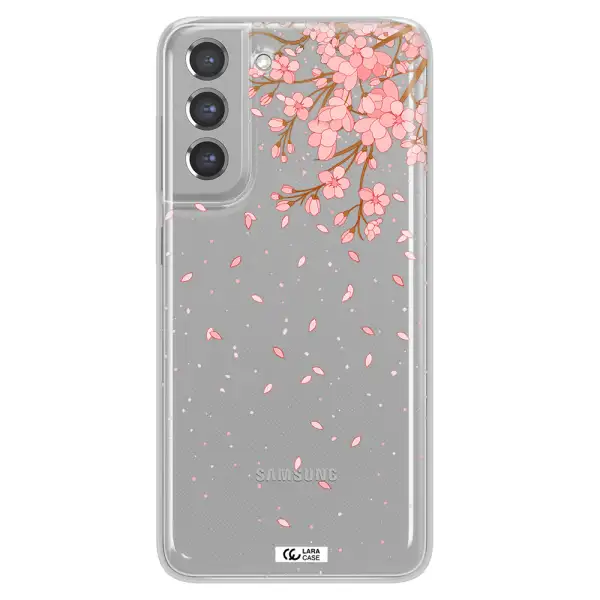 Sakura Fall Samsung A21 Fe Clear TPU Case