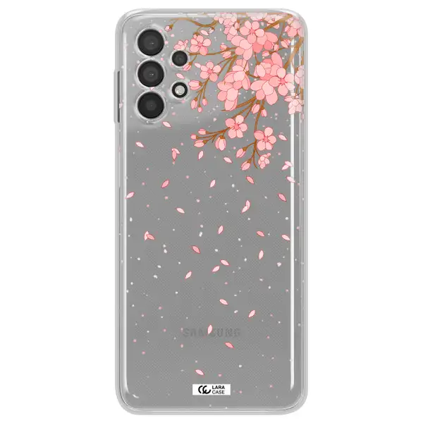 Sakura Fall Samsung A32 Clear TPU Case