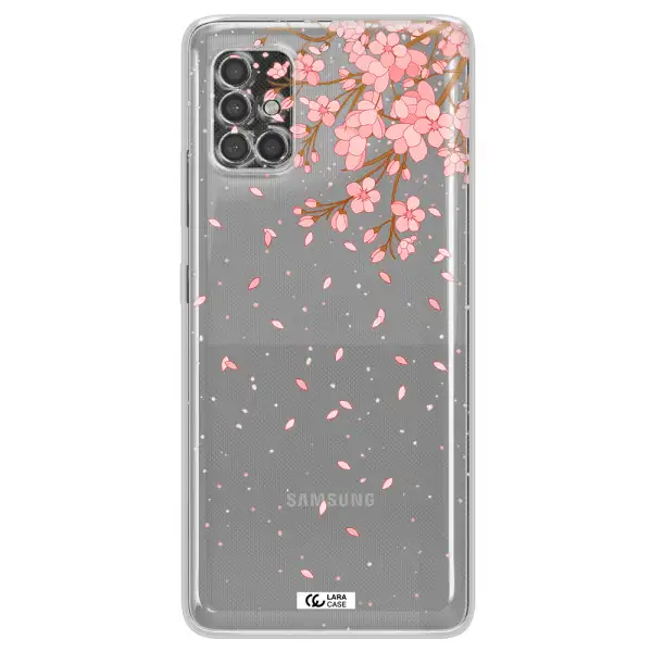 Sakura Fall Samsung A40S Clear Tpu Case