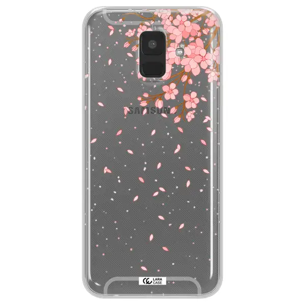 Sakura Fall Samsung A6 Clear TPU Case