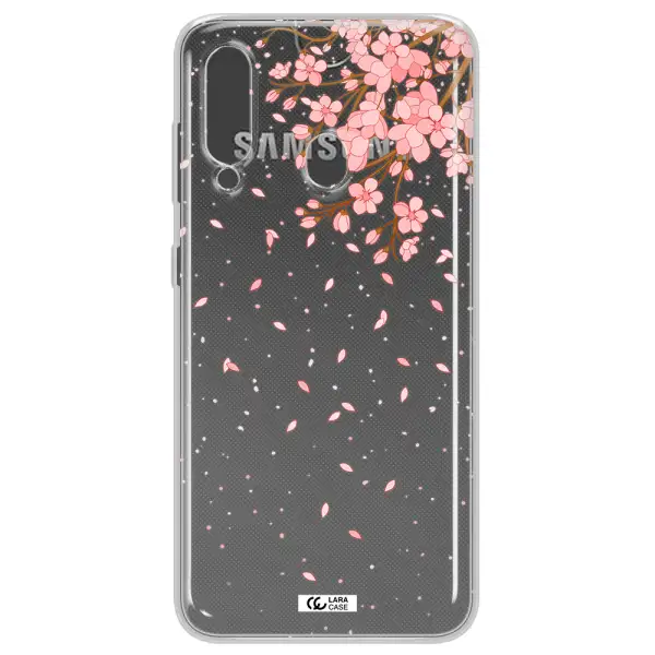 Sakura Fall Samsung A60 Clear TPU Case