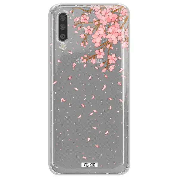 Sakura Fall Samsung A70 Clear TPU Case