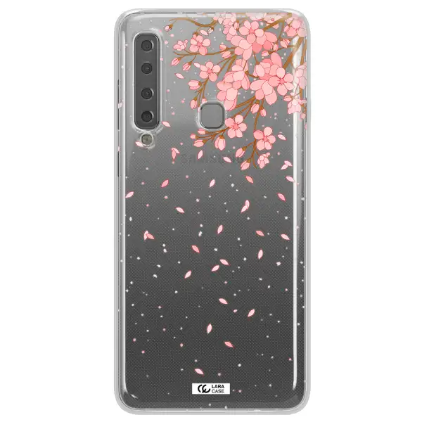 Sakura Fall Samsung A9 2018 Clear TPU Case