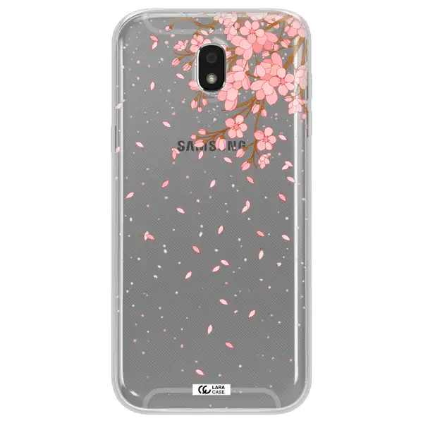 Sakura Fall Samsung J5 2017 Clear TPU Case
