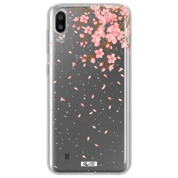 Sakura Fall Samsung M10 Clear TPU Case