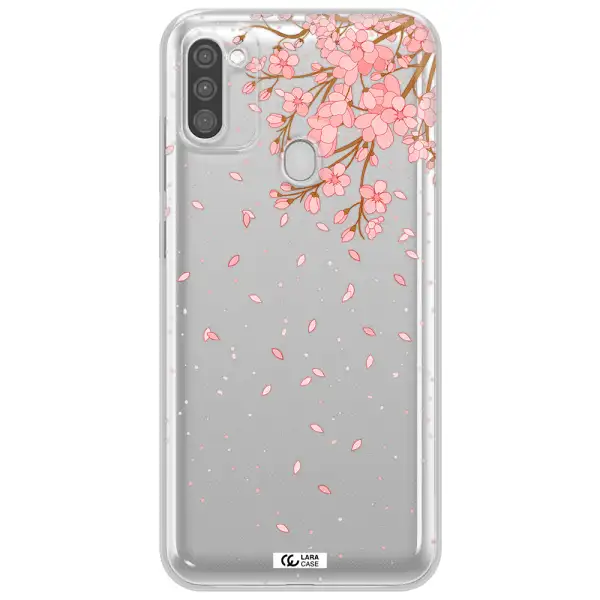 Sakura Fall Samsung M11 Clear TPU Case