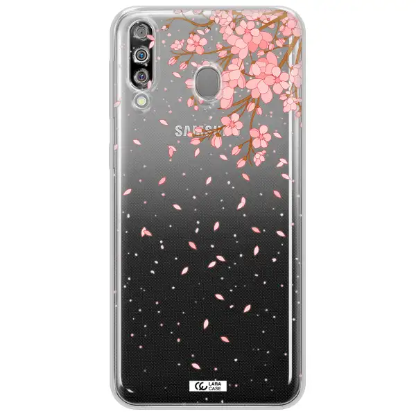 Sakura Fall Samsung M30 Clear TPU Case