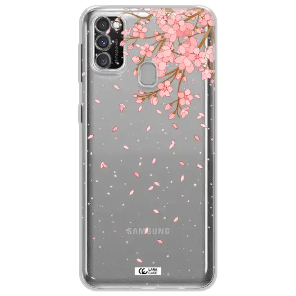 Sakura Fall Samsung M30S Clear TPU Case