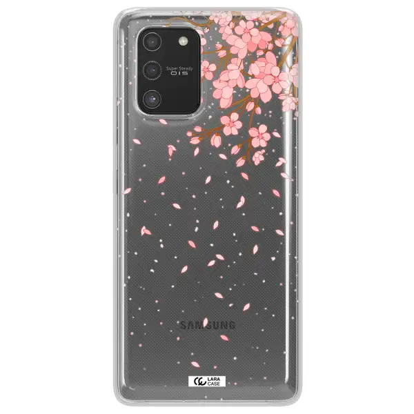 Sakura Fall Samsung S10 Lite Clear TPU Case